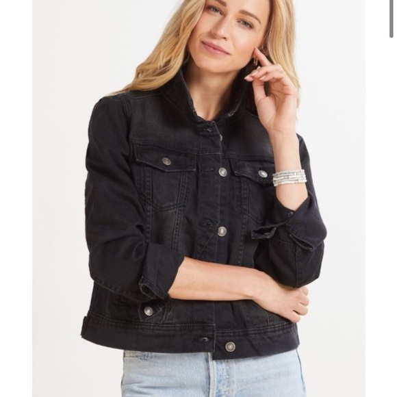 Free people denim jacket women’s L